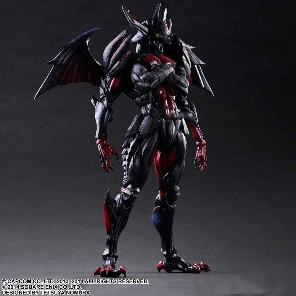 Figura Diablos Armor (Rage Set) 28 cm. Monster Hunter 4. Play Arts Kai. Square-Enix