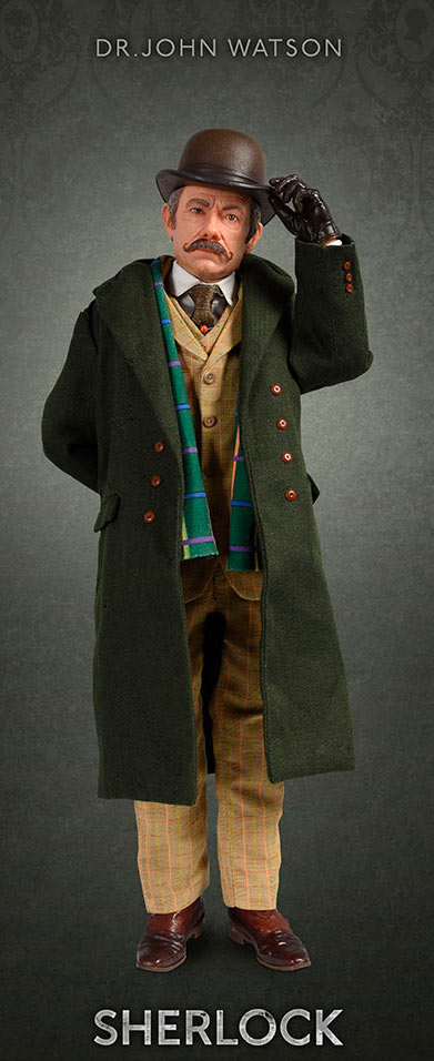 Figura Dr. John Watson 30 cm. Sherlock. Capítulo The Abominable Bride. Escala 1:6. BIG Chief Studios