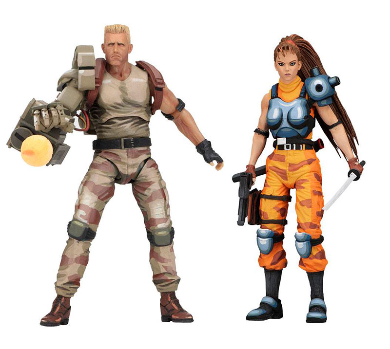 Figura Dutch & Linn 18 cm. Alien vs. Predator 1994. NECA