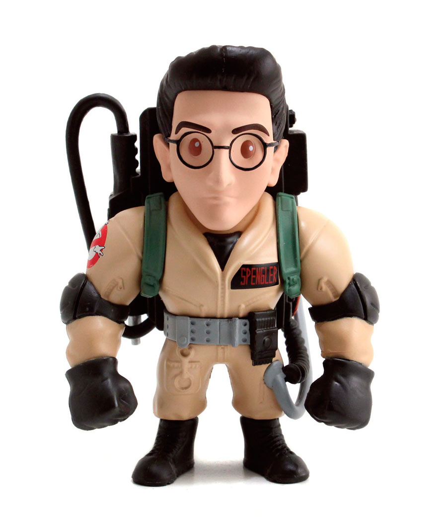 Figura Egon Spengler 10 cm. Los Cazafantasmas. Línea Metals DieCast. Jada Toys