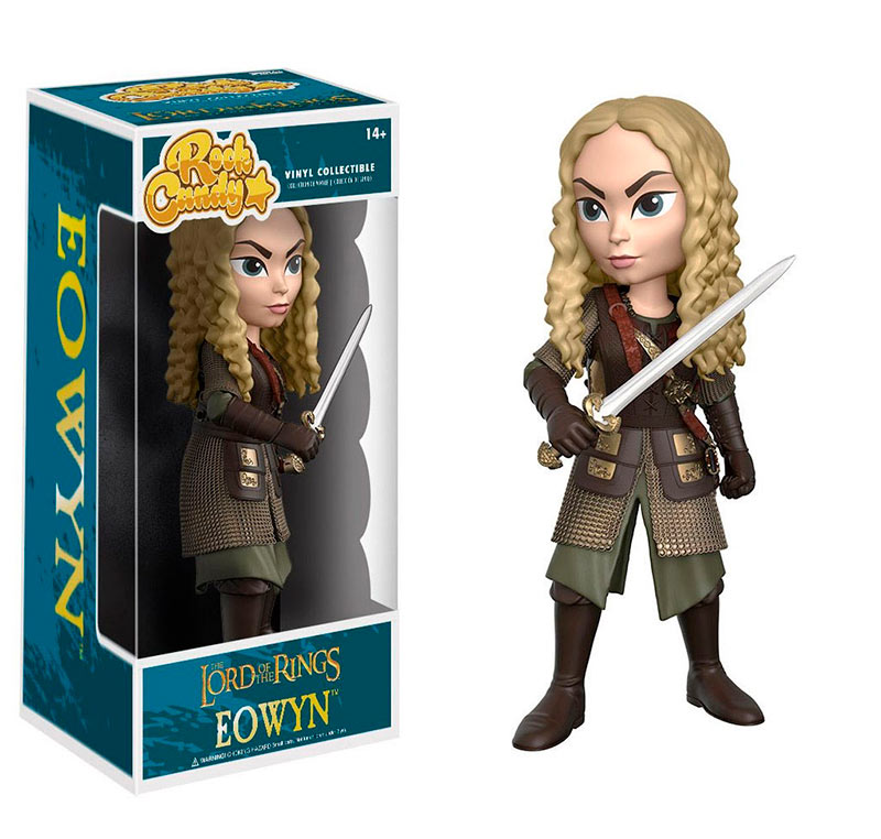 Figura Eowyn 13 cm. El Señor de los Anillos. Rock Candy. Funko