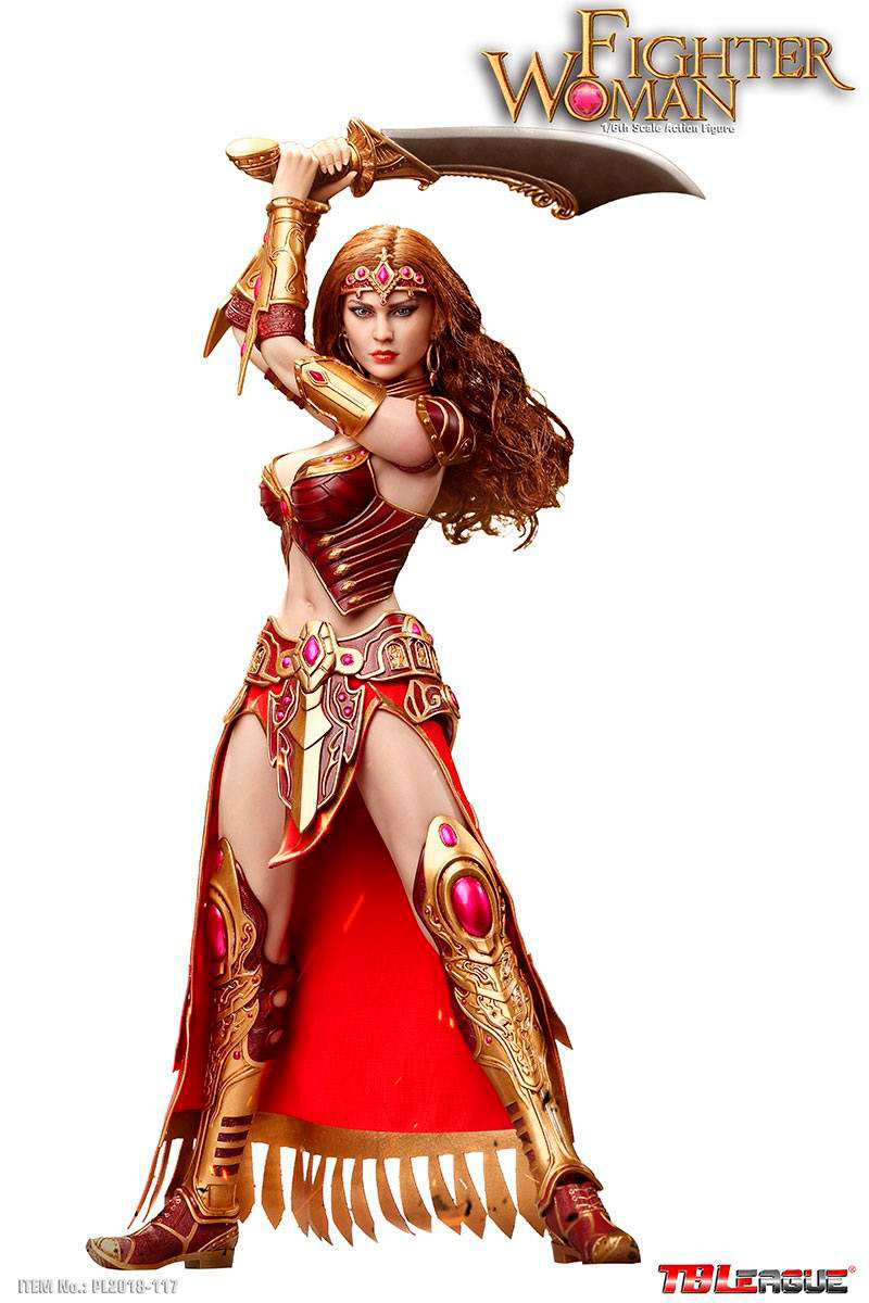 Figura Fighter Woman 30 cm. 300. Escala 1:6. TBLeague