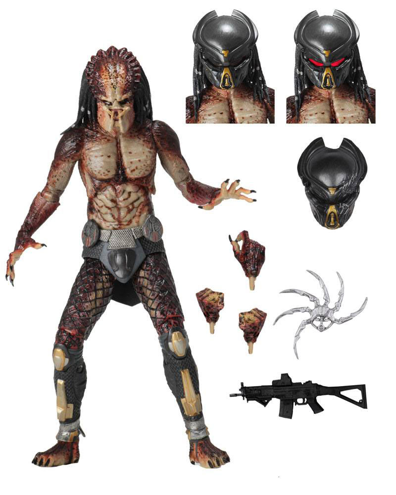 Figura Fugitive Predator (Lab Escape) 20 cm. The Predator 2018 (El Depredador). NECA