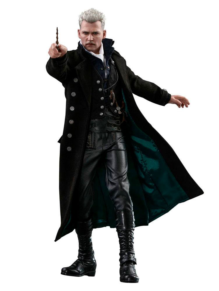 Figura Gellert Grindelwald 30 cm. Animales fantásticos y dónde encontrarlos 2. Movie Masterpiece. Escala 1:6. Hot Toys