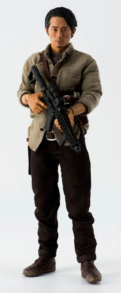 Figura Glenn Rhee 29 cm. The Walking Dead. Escala 1:6. ThreeZero