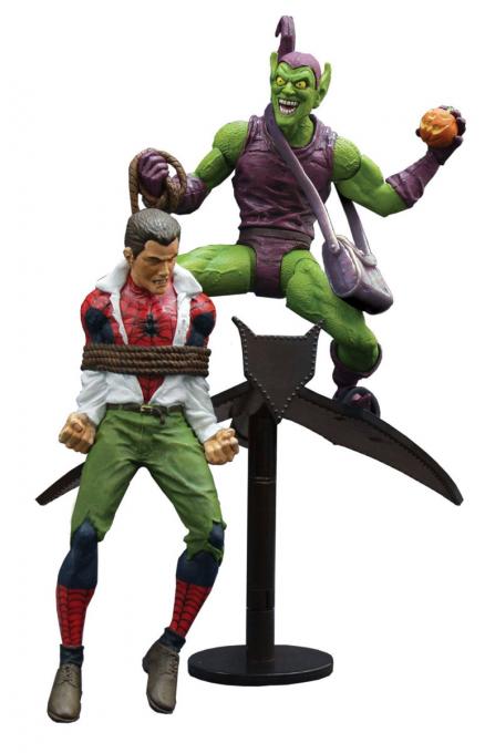 Figura Green Goblin vs Spiderman Marvel Select. 18cm Diamond Select Toys