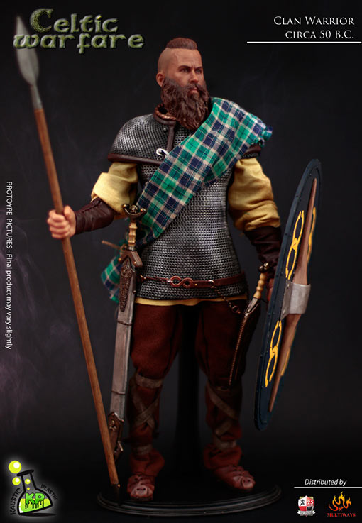 Figura Guerrero Celta 30 cm