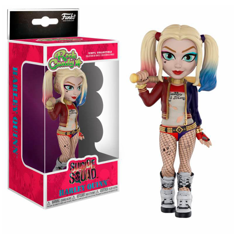 Figura Harley 13 cm. Escuadrón Suicida. Línea Rock Candy. Funko