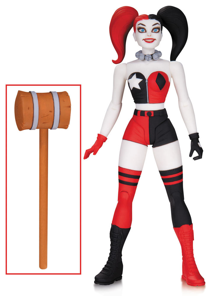 Figura Harley Quinn 17 cm. Diseño de Darwyn Cooke. DC Collectibles. DC Cómics