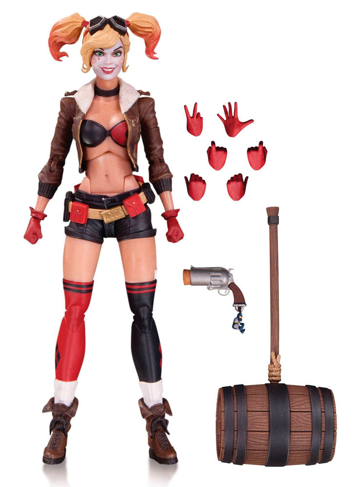 Figura Harley Quinn 17 cm. Línea DC Cómic Bombshells. DC Cómics. DC Collectibles