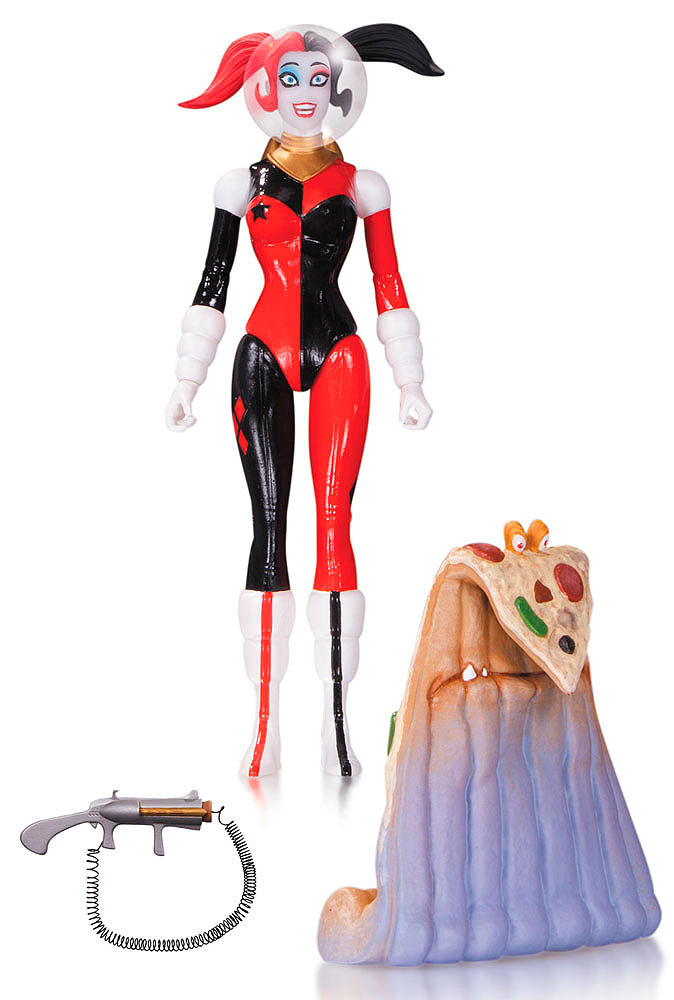 Figura Harley Quinn 17 cm. Versión traje espacial. Diseño de Amanda Conner. DC Cómics. DC Collectibles