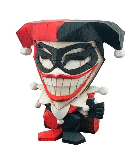 Figura Harley Quinn 8 cm. Línea Teekeez. Serie 1. DC Cómics. Cryptozoic Entertainment