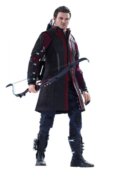 Figura Hawkeye 30 cm. Los Vengadores: la Era de Ultrón. Movie Masterpiece. Escala 1:6. Hot Toys