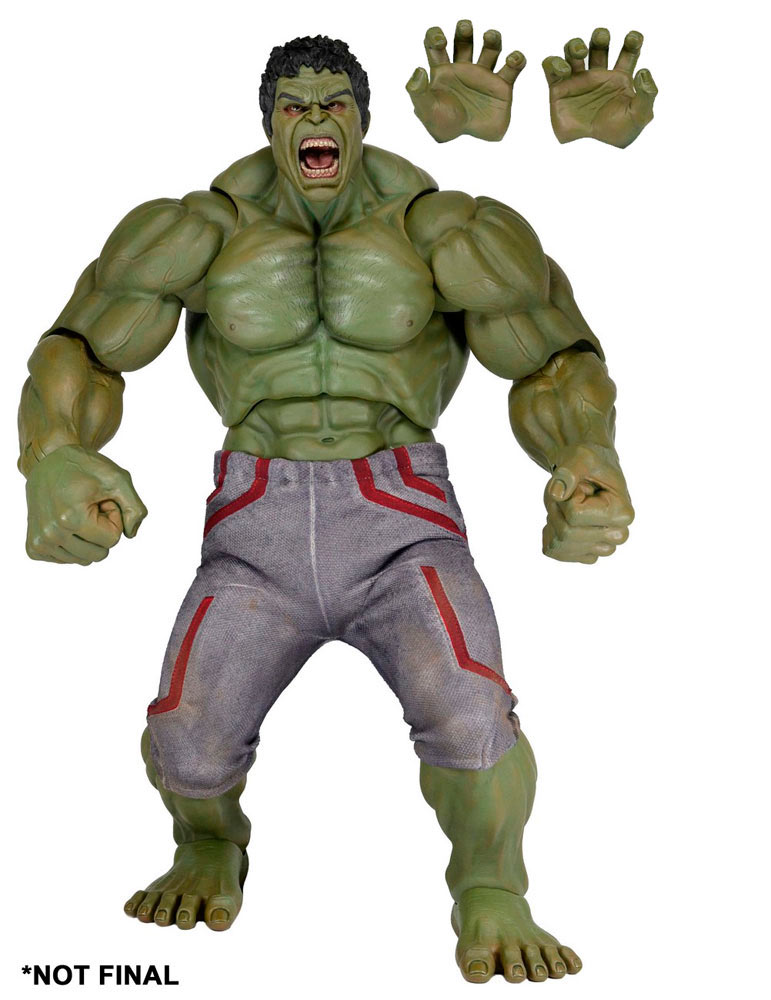 Figura Hulk 61 cm. Los Vengadores: la era de Ultrón. Escala 1:4. NECA