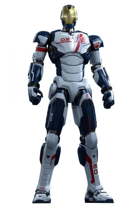 Figura Iron Legion 31 cm. Los Vengadores: la era de Ultrón. Serie Movie Masterpiece. Escala 1:6. Hot Toys