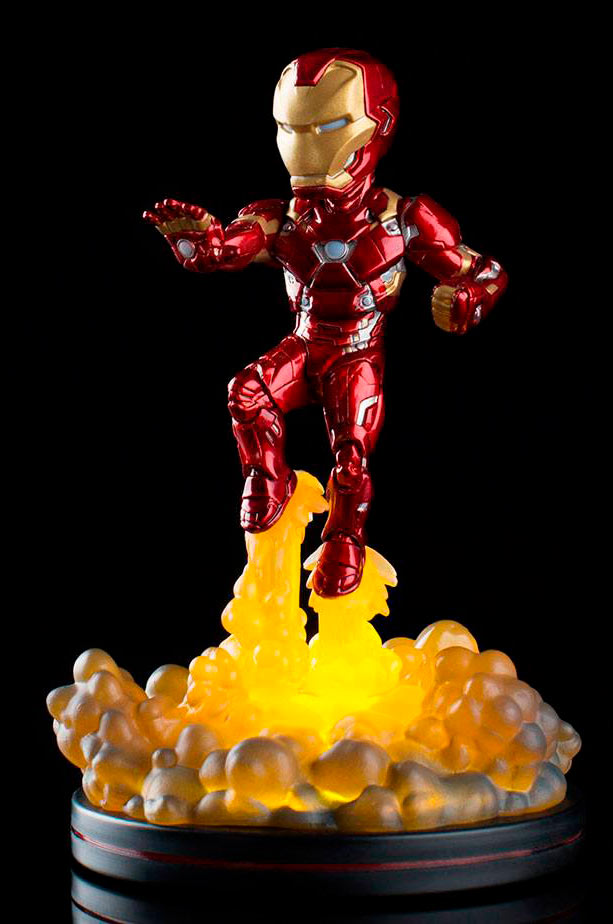Figura Iron Man 14 cm. Línea Q-Fig. Marvel Cómics. Quantum Mechanix