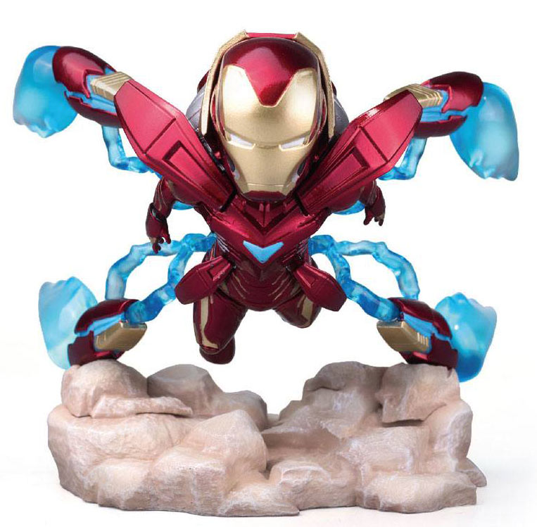 Figura Iron Man MK 50 de 9 cm. Vengadores: Infinity War. Mini Egg Attack. Beast Kingdom Toys