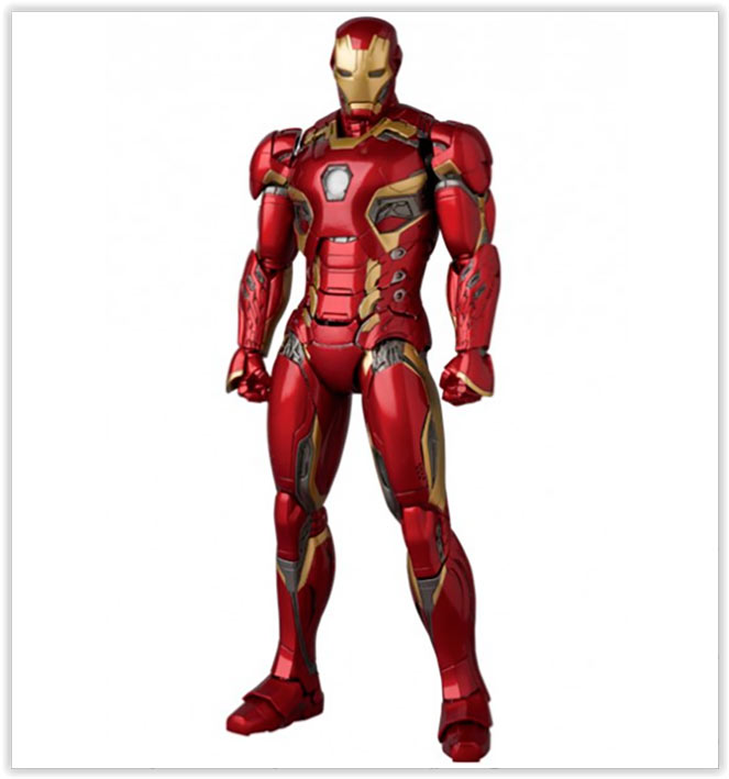 Figura Iron Man Mark 45. MAFEX Medicom