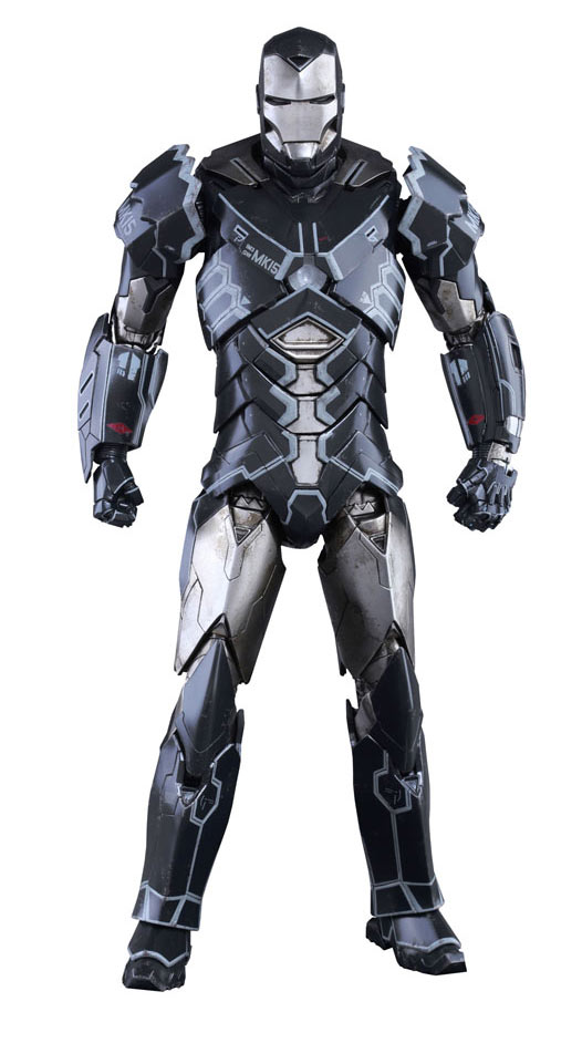 Figura Iron Man Mark XV Sneaky 31 cm. Iron Man 3. Línea Movie Masterpiece. Con luz. Escala 1:6. Hot Toys