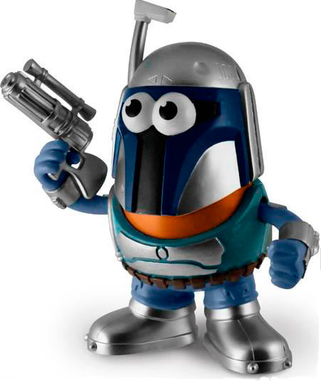 Figura Jango Fett como Mr. Potato