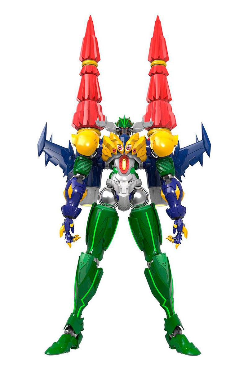 Figura Jeeg (DH Goukin) 27 cm. Steel Jeeg (El Vengador). Con luz. Alphamax