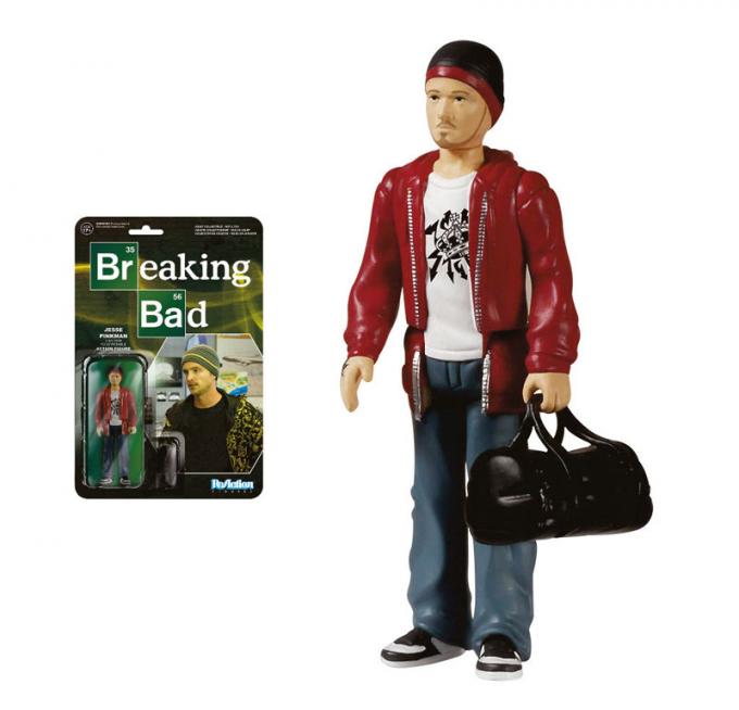 Figura Jesse Pinkman 10 cm. Breaking Bad. Línea ReAction. Funko