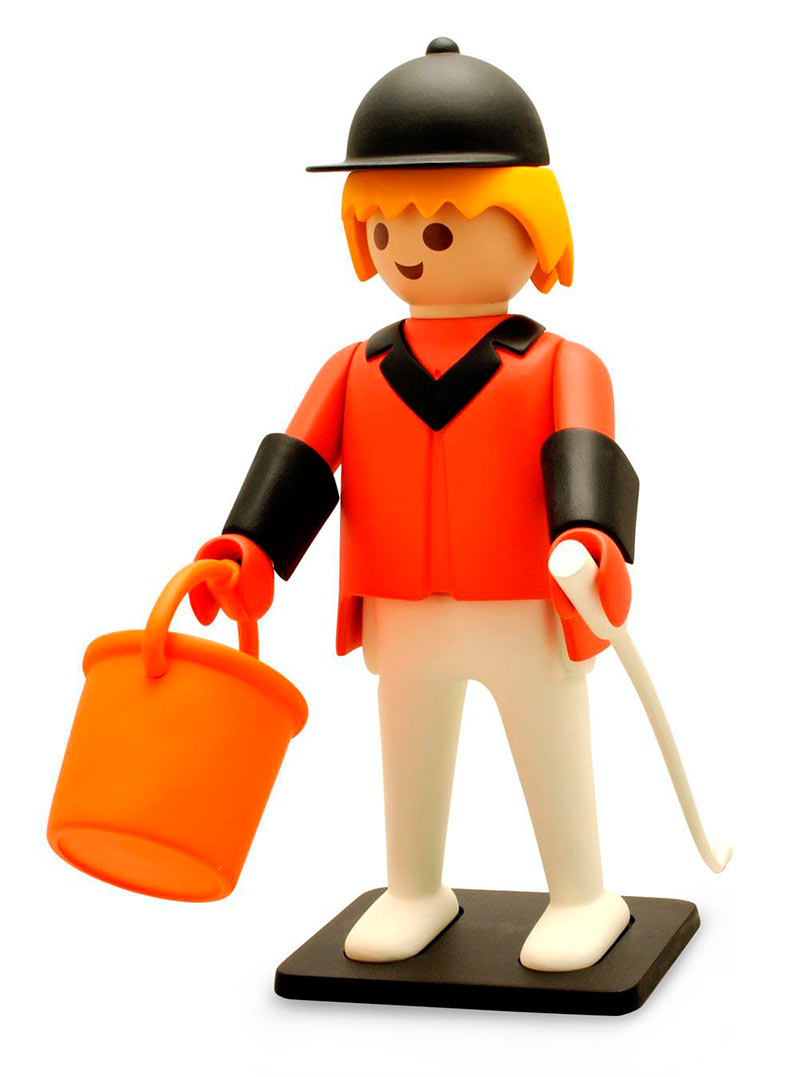 Figura Jinete 21 cm. Playmobil. Vintage Collection. Plastoy