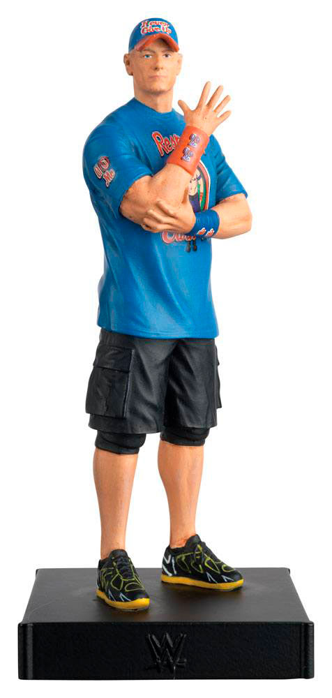Figura John Cena 14 cm. WWE Championship Collection. Escala 1:16. Eaglemoss Publications Ltd.