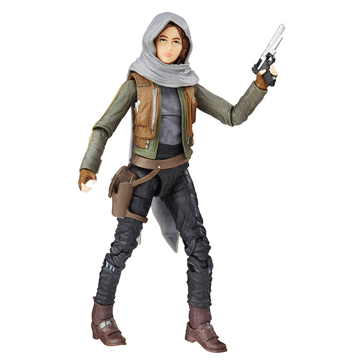 Figura Jyn Erso (Versión Jedha) 15 cm. Star Wars. Línea The Black Series. Hasbro