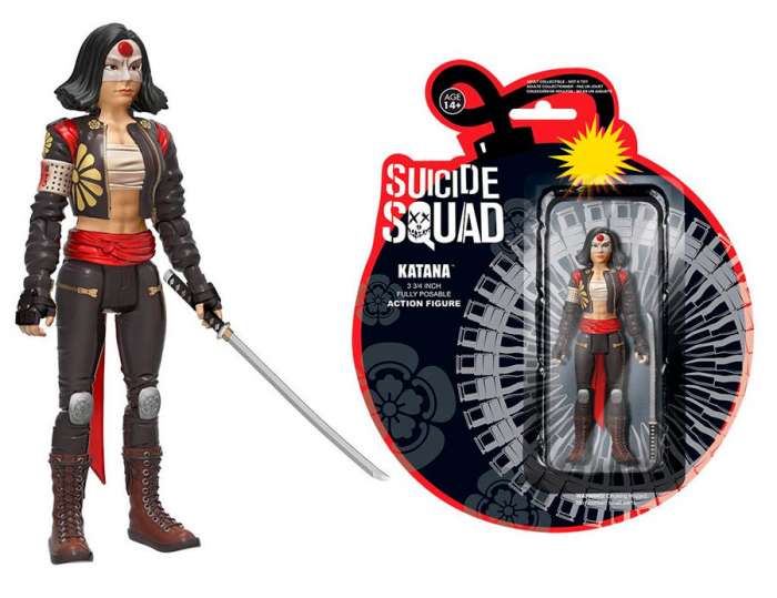 Figura Katana 12 cm. Escuadrón Suicida. Funko