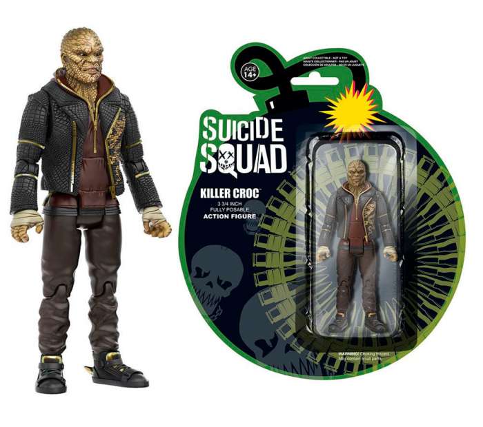 Figura Killer Croc 12 cm. Escuadrón Suicida. Funko