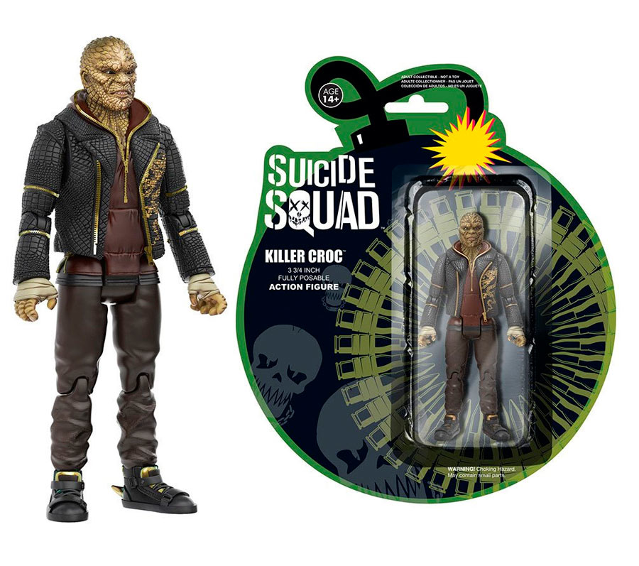 Figura Killer Croc 12 cm. Escuadrón Suicida. Funko