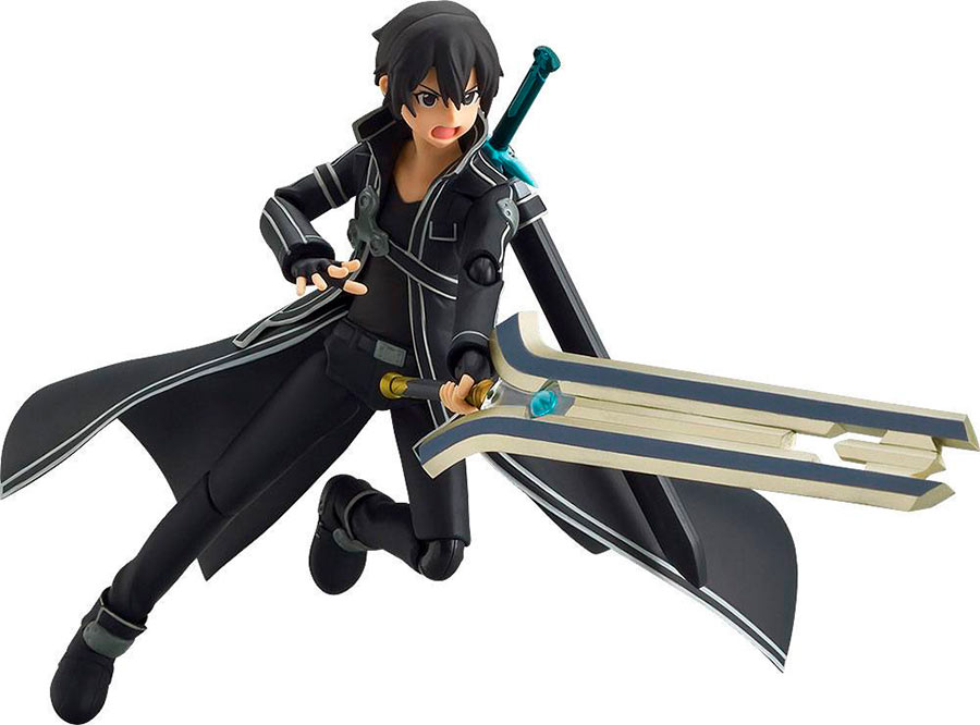 Figura Kirito 15 cm. Sword Art Online: Ordinal Scale. Línea Figma. Versión O.S. Max Factory