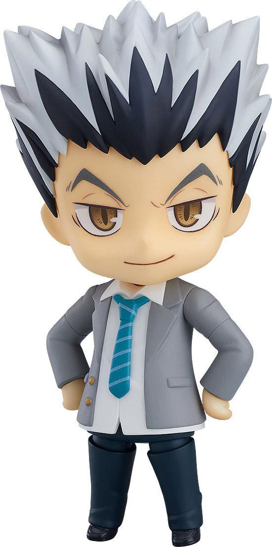 Figura Kotaro Bokuto Uniform Ver. 10 cm. Haikyu!!. Nendoroid. Orange Rouge
