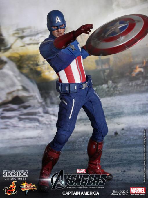 Figura Los Vengadores (The Avengers). Capitán América