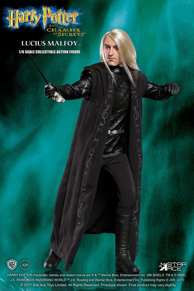 Figura Lucius Malfoy 31 cm. Harry Potter y la cámara secreta. Escala 1:6. My Favourite Movie Series. Star Ace Toys