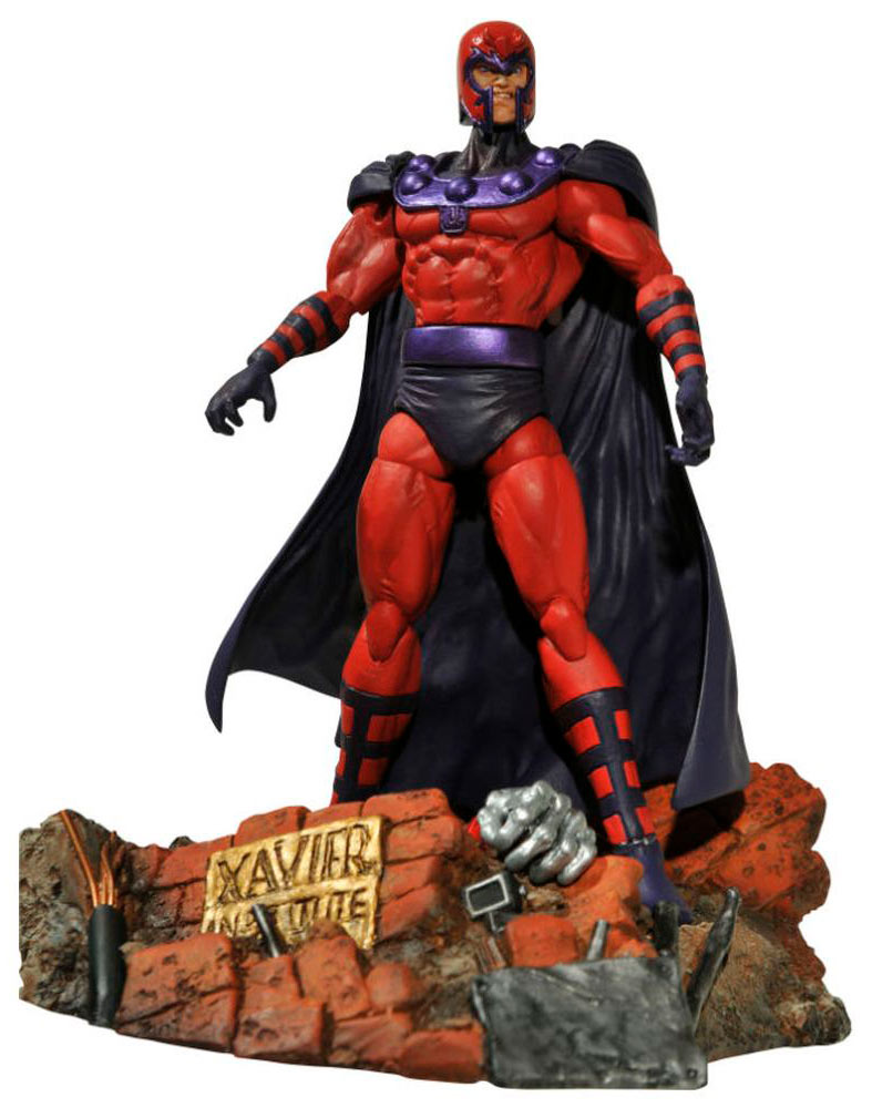 Figura Magneto 18 cm. Marvel Cómics. Diamond Select