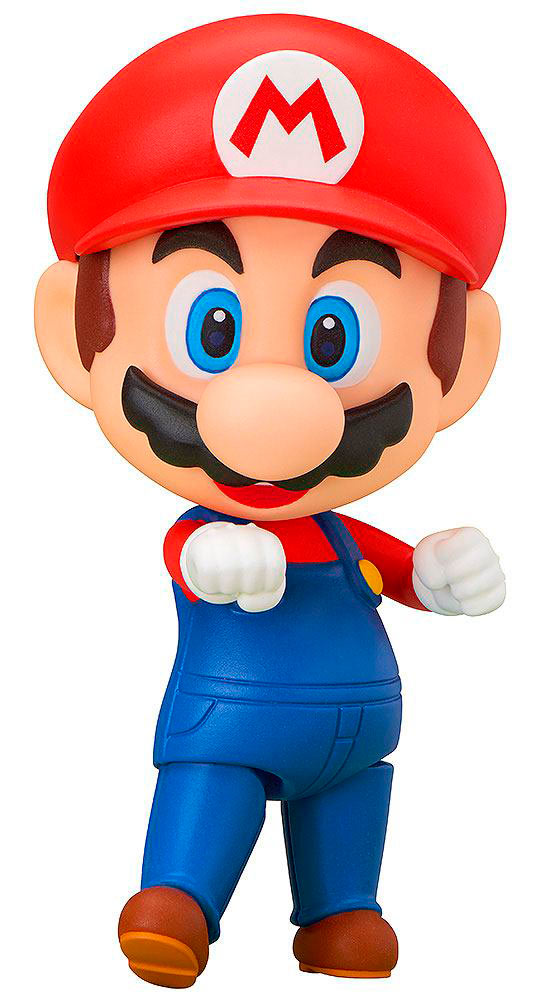Figura Mario 10 cm. Super Mario Bros. Línea Nendoroid. Good Smile Company