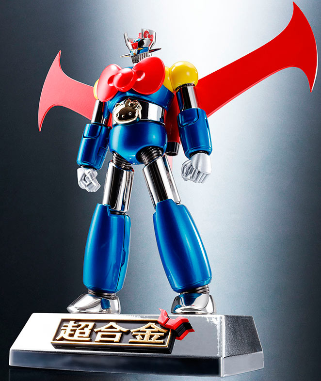 Figura Mazinger Z 14 cm. Hello Kitty. Chogokin. Tamashi Nations