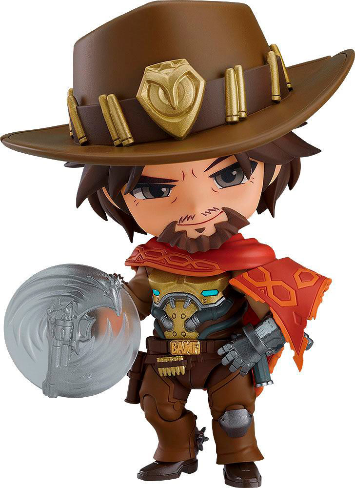 Figura Mccree 10 cm. Overwatch. Nendoroid. Good Smile Company