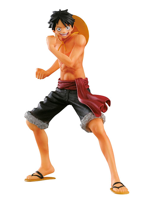 Figura Monkey D.Luffy 16 cm. One Piece. Línea The Naked Body Calendar Vol.5. Banpresto