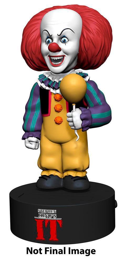 Figura Movible Body Knocker Pennywise 16 cm. It (Eso) 1990. Stephen King. NECA