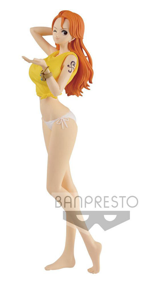 Figura Nami 20 cm. One Piece. Cambia de color. Línea C II. Banpresto