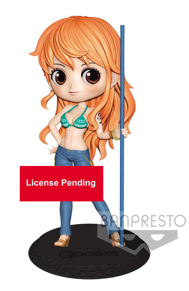 Figura Nami Special Color Ver. A 14 cm. One Piece. Q Posket. Banpresto