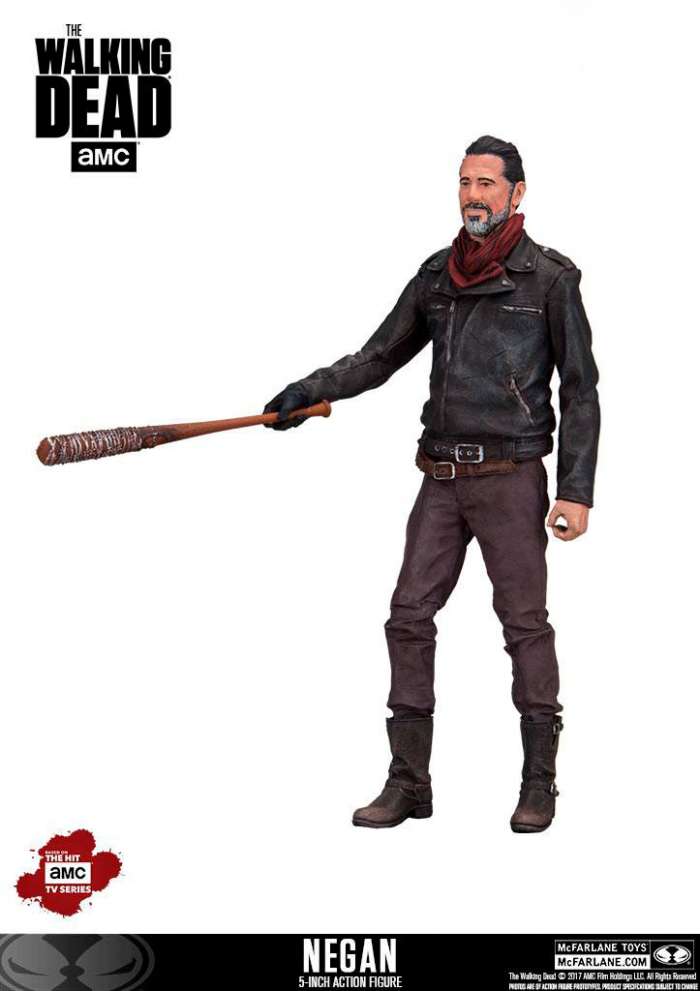 Figura Negan 13 cm. The Walking Dead. McFarlane Toys