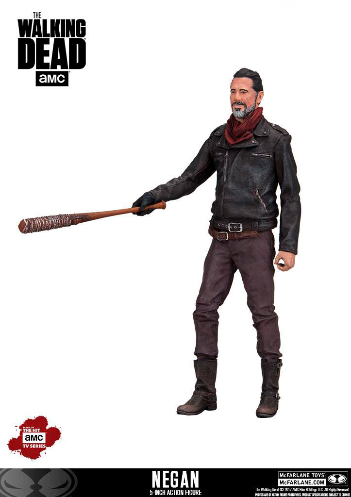 Figura Negan 13 cm. The Walking Dead. McFarlane Toys