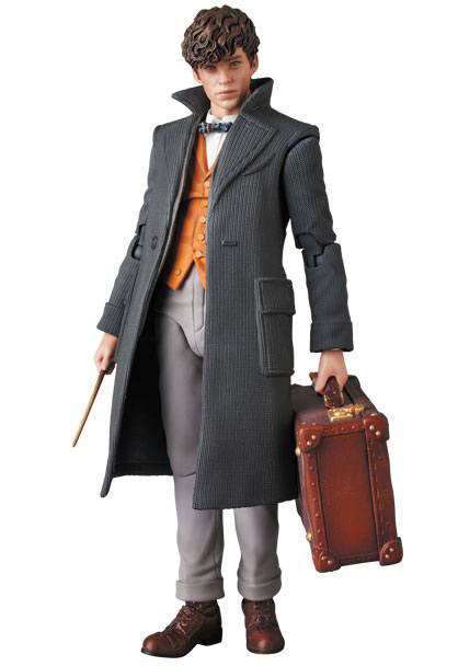 Figura Newt Scamander 16 cm. Animales fantásticos y dónde encontrarlos 2. MAFEX. Medicom