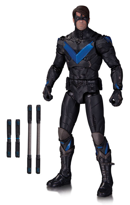 Figura Nightwing. Batman: Arkham Knight. 17cm