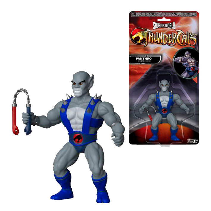 Figura Panthro 10 cm. Thundercats. Savage World