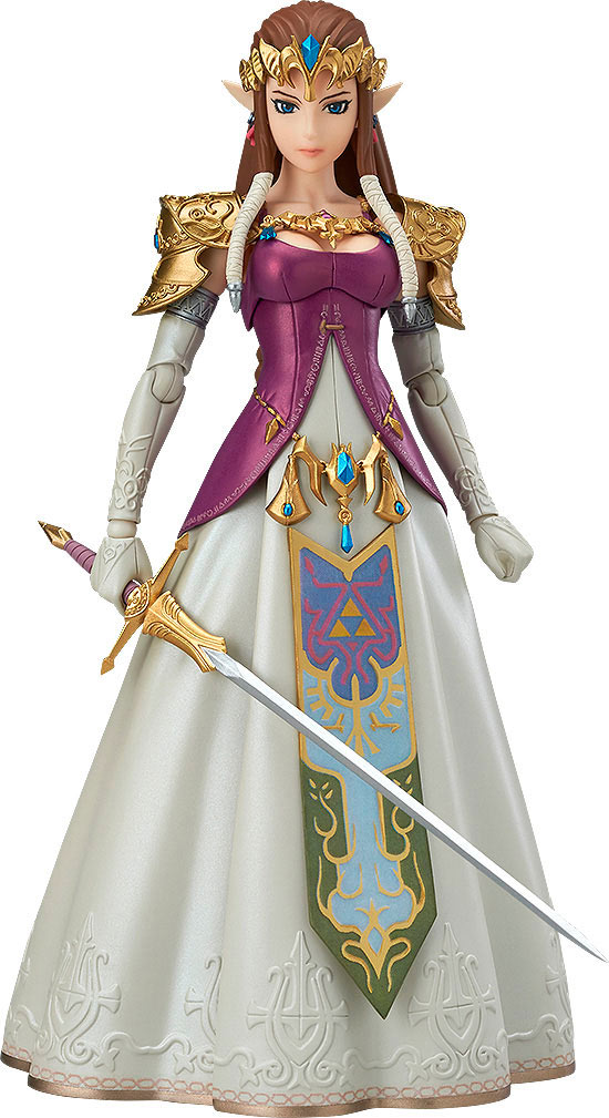 Figura Princesa Zelda 14 cm. The Legend of Zelda: Twilight Princess. Línea Figma. Good Smile Company